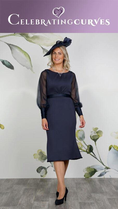 Special occasionwear navy outfit