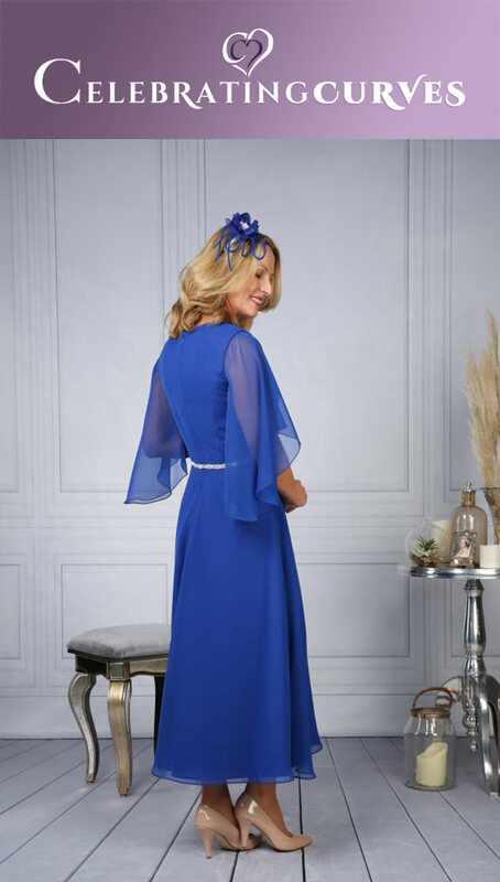Mother of the Bride/Groom royal blue dress